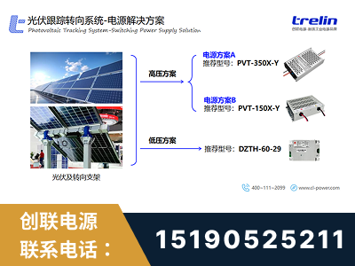 景洪-光伏跟踪转向系统-电源解决方案